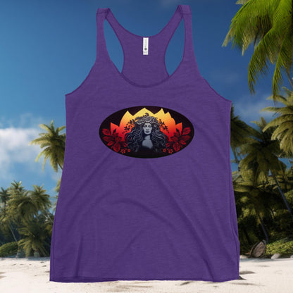 Women's Racerback Tank - Pele - MoKo Designs