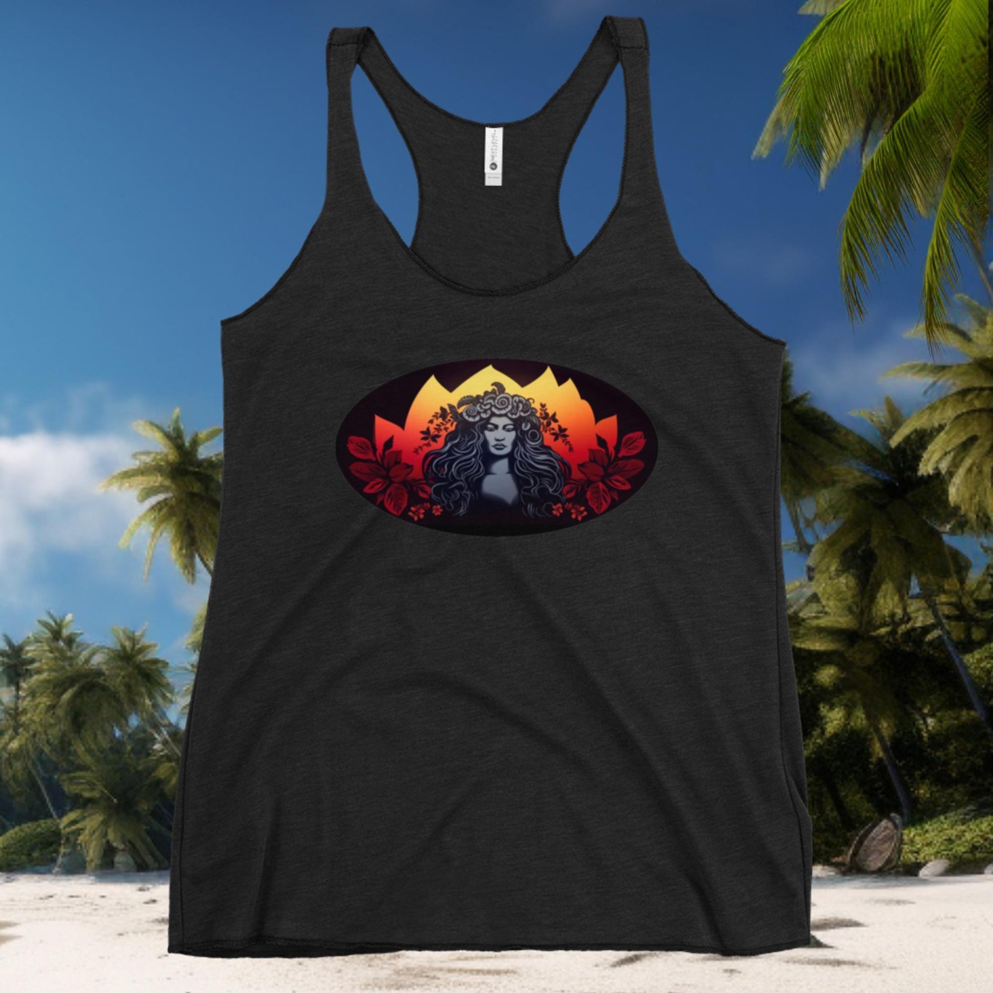 Women's Racerback Tank - Pele - MoKo Designs