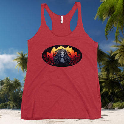 Women's Racerback Tank - Pele - MoKo Designs