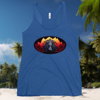 Women's Racerback Tank - Pele - MoKo Designs