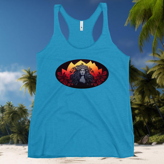 Women's Racerback Tank - Pele - MoKo Designs